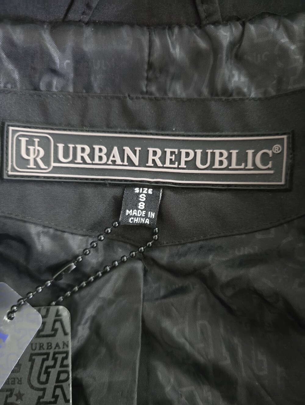 (NWT) Urban Republic Zip Off Hood Soft Shell Jacket (8-Small) - Picture 9 of 12